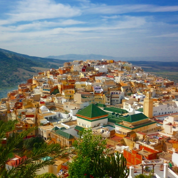 Excursión desde Fez a Moulay Idriss & Volubilis